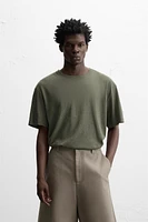LINEN - COTTON T-SHIRT