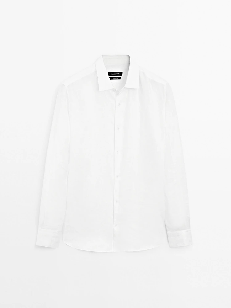 Chemise regular fit twill léger