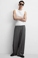 PANTALON RELAXED FIT BANDE