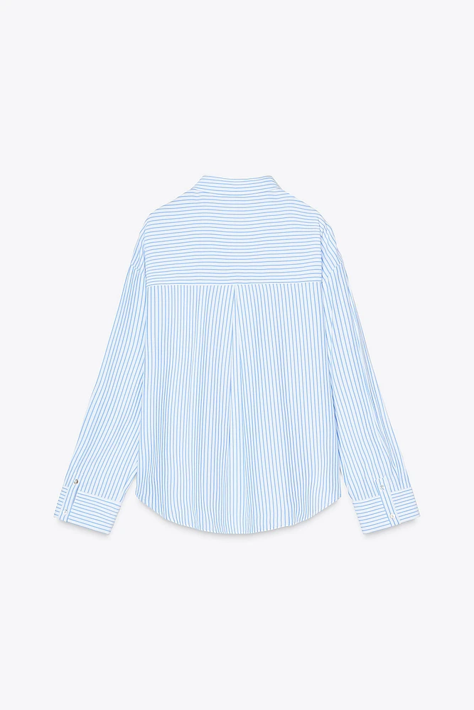 OVERSIZED STRIPED SHIRT