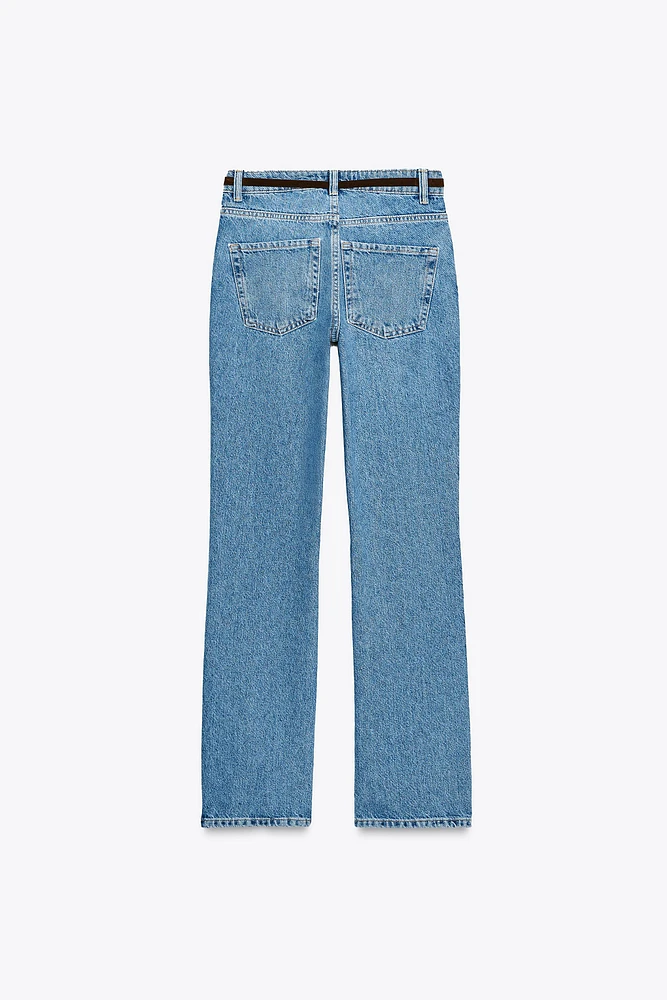 JEAN Z1975 90'S STRAIGHT TAILLE HAUTE CEINTURE