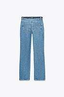 JEAN Z1975 90'S STRAIGHT TAILLE HAUTE CEINTURE