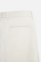 BERMUDA COTON - LIN PLIS