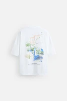 T-SHIRT IMPRIMÉ RELIEF