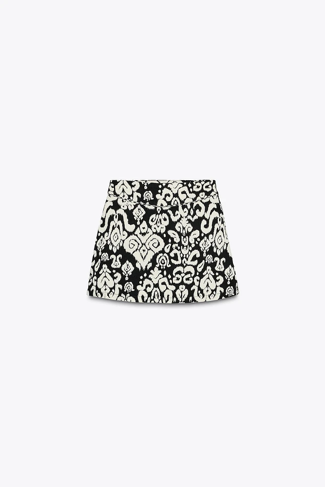JUPE-CULOTTE IMPRIMÉE