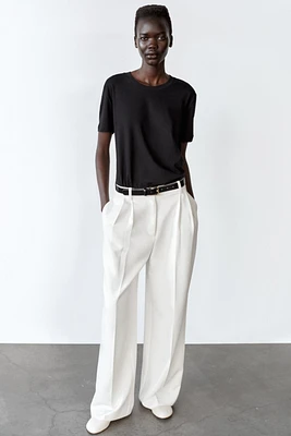 ENZYME FINISH COTTON T-SHIRT