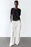 ENZYME FINISH COTTON T-SHIRT