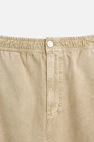PANTALON RELAXED FIT DÉLAVÉ