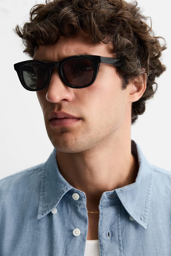 CHEMISE STRUCTURE CHAMBRAY