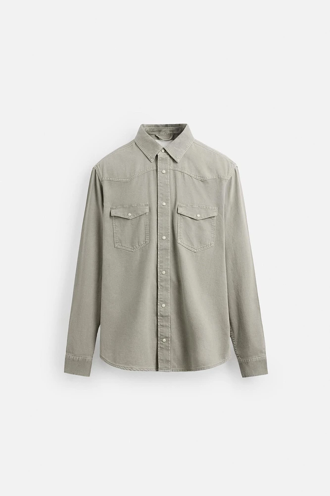 DENIM WESTERN SHIRT