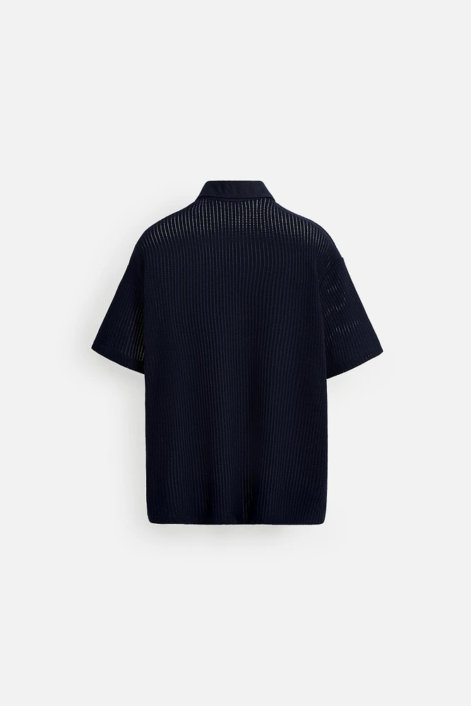 CHEMISE STRUCTURÉE ZIP