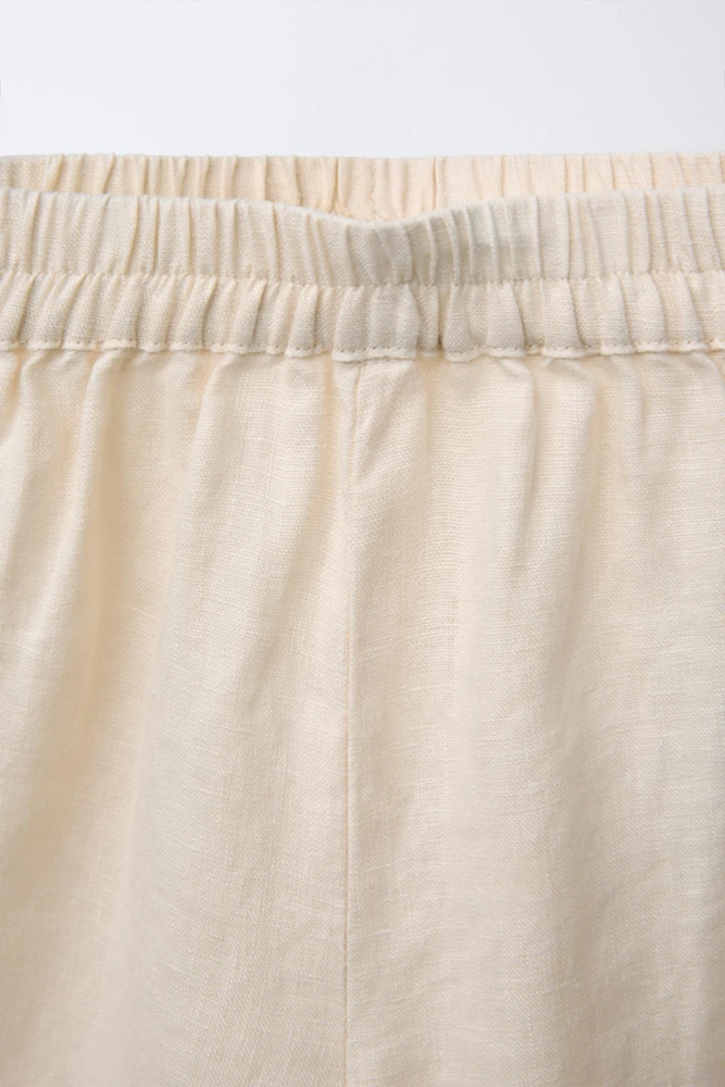 100% LINEN CULOTTES