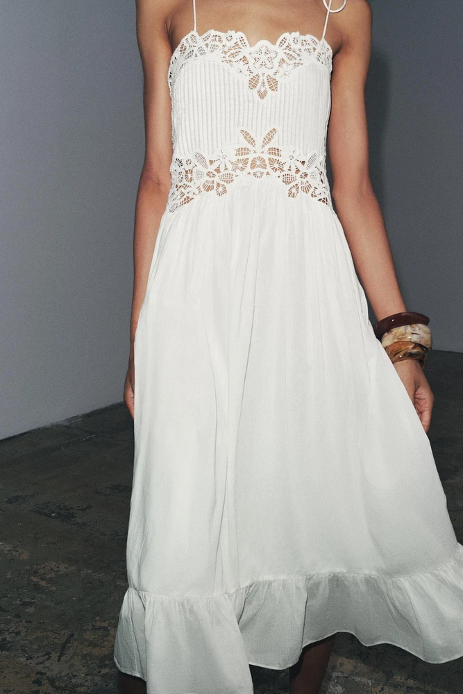 ZW COLLECTION EMBROIDERED DRESS