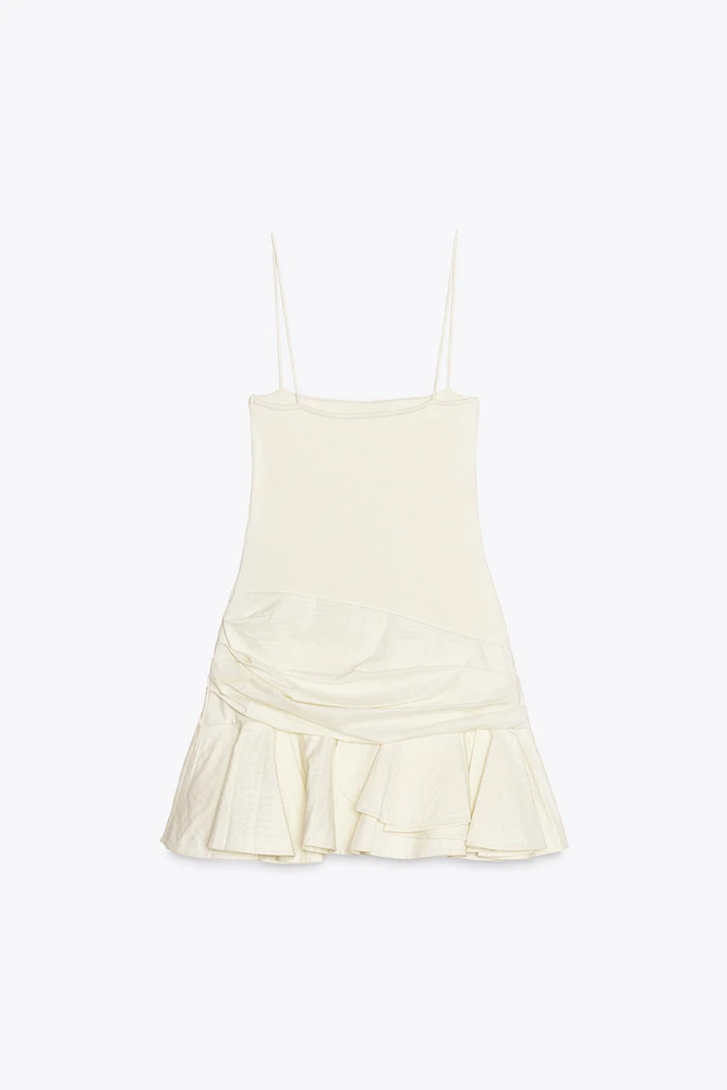 SHORT COMBINATION VOLUME DRESS