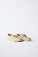 LEATHER LOAFERS