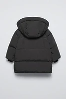 WATER REPELLENT DOWN PUFFER COAT