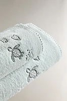 SERVIETTE DE BAIN ENFANT TROPICAL SEA