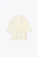 CHEMISE BRODÉE PERFORÉE ZW COLLECTION