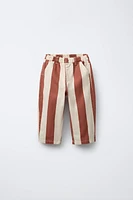 PANTALON SERGÉ BAGGY RAYÉ