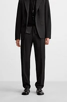 100% WOOL SUIT PANTS