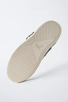 SPORTY COTTON BALLET FLATS