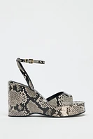 ANIMAL PRINT WEDGE