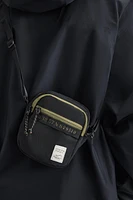 CONTRAST TECHNICAL CROSSBODY BAG