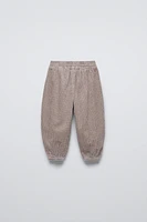 WIDE WALE CORDUROY JOGGING PANTS