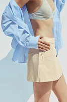 JUPE-CULOTTE BOUTONS