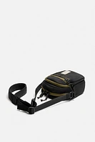 CONTRAST TECHNICAL CROSSBODY BAG