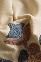 SET OF EMBROIDERED COTTON NAPKINS (SET OF 2)