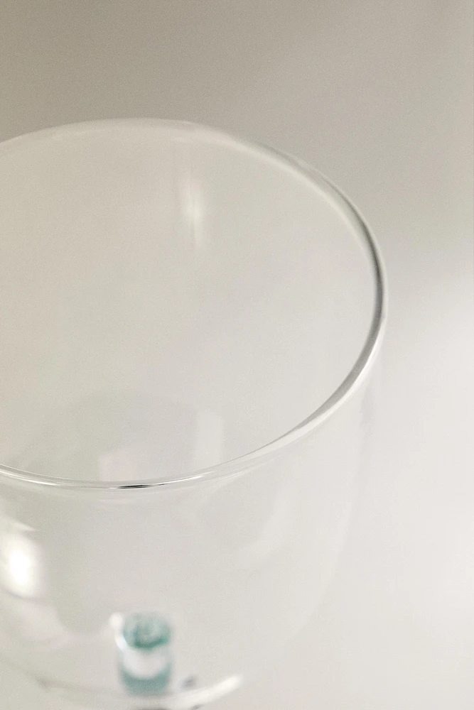 BOROSILICATE GLASS WITH SEA ANIMAL