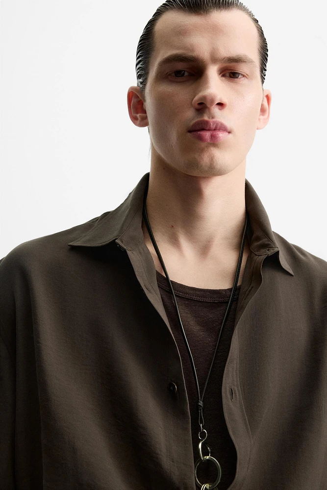 CHEMISE FLUIDE RELAXED FIT