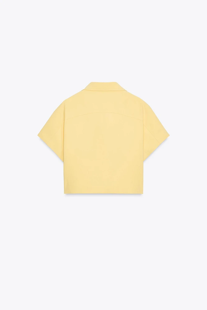 ZW COLLECTION CROPPED JACKET