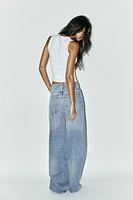 TRF HIGH RISE EXTRA WIDE LEG JEANS