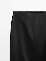 Midi skirt with shimmery detail - Studio