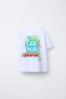 T-SHIRT IMPRIMÉ GRAFFITI