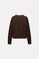 BASIC 100% WOOL SWEATER