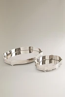 SILVER STEEL TRAY