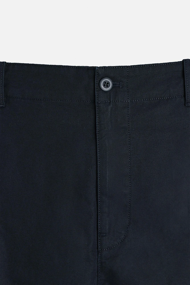 CANVAS CARGO PANTS