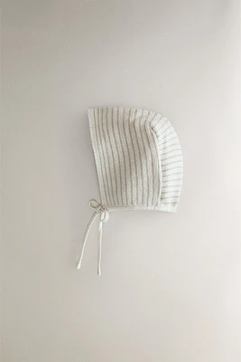 BONNET ENFANT COTON ET SOIE
