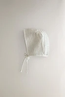 BONNET ENFANT COTON ET SOIE