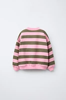STRIPED SWEATSHIRT