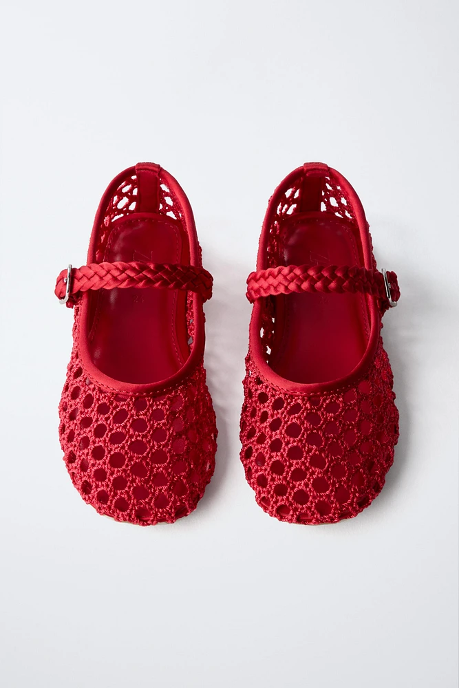 BALLERINES AJOURÉES