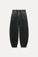 PLUSH WASHED EFFECT PANTS