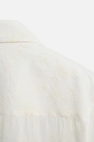 CHEMISE JACQUARD TEXTURÉE