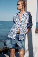 CHEMISE BRODERIES PERFORÉES