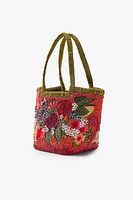 SMALL EMBROIDERED BEADED BAG