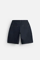 BERMUDA EN DENIM COUPE LARGE