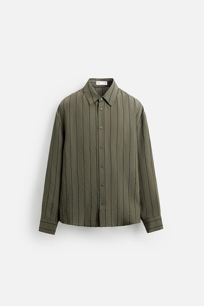 MODAL BLEND STRIPED SHIRT